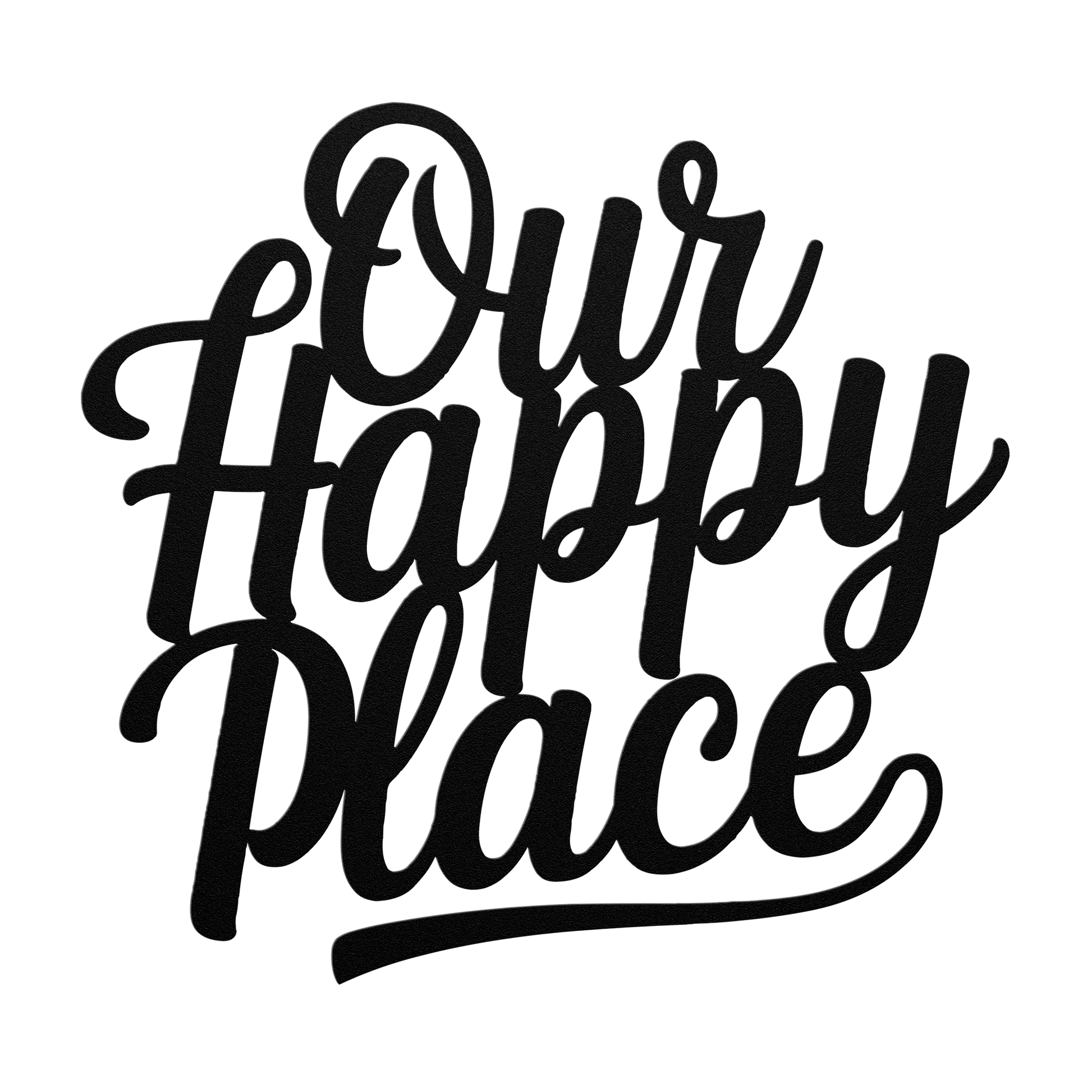 Our_Happy_Place_Metal_Sign_Black_Transparent_Mockup.png