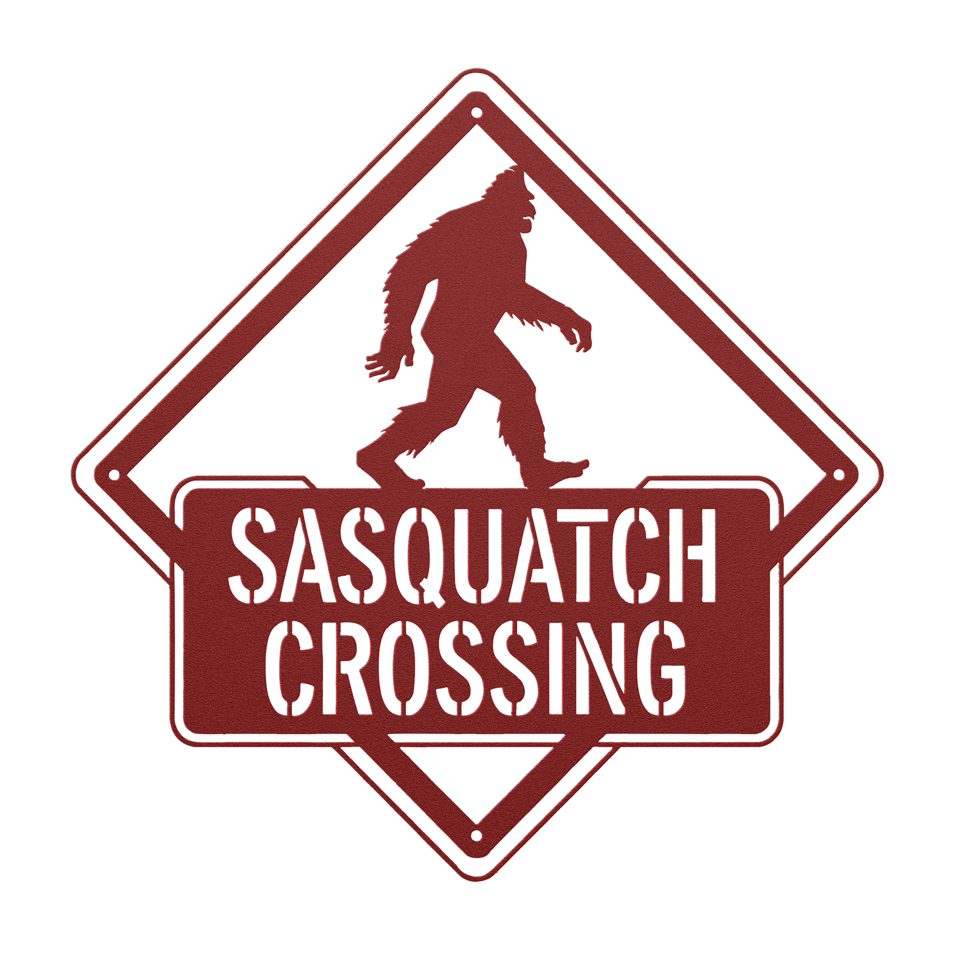 Sasquatch_Crossing_Metal_Sign_Red_Transparent_Mockup.png