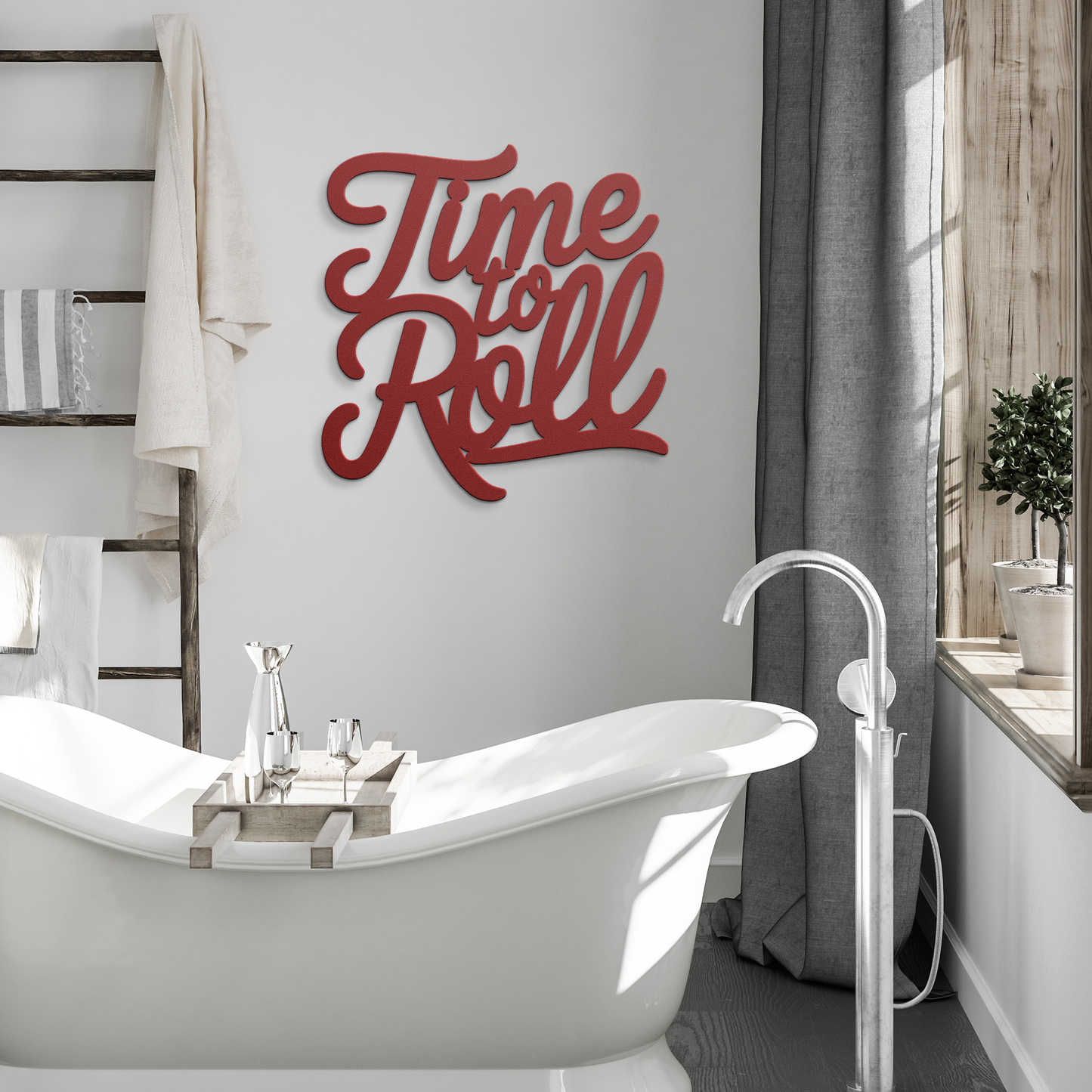 Time_to_Roll_Cycling_Metal_Sign_Red_Modern_Bathroom_Mockup.png