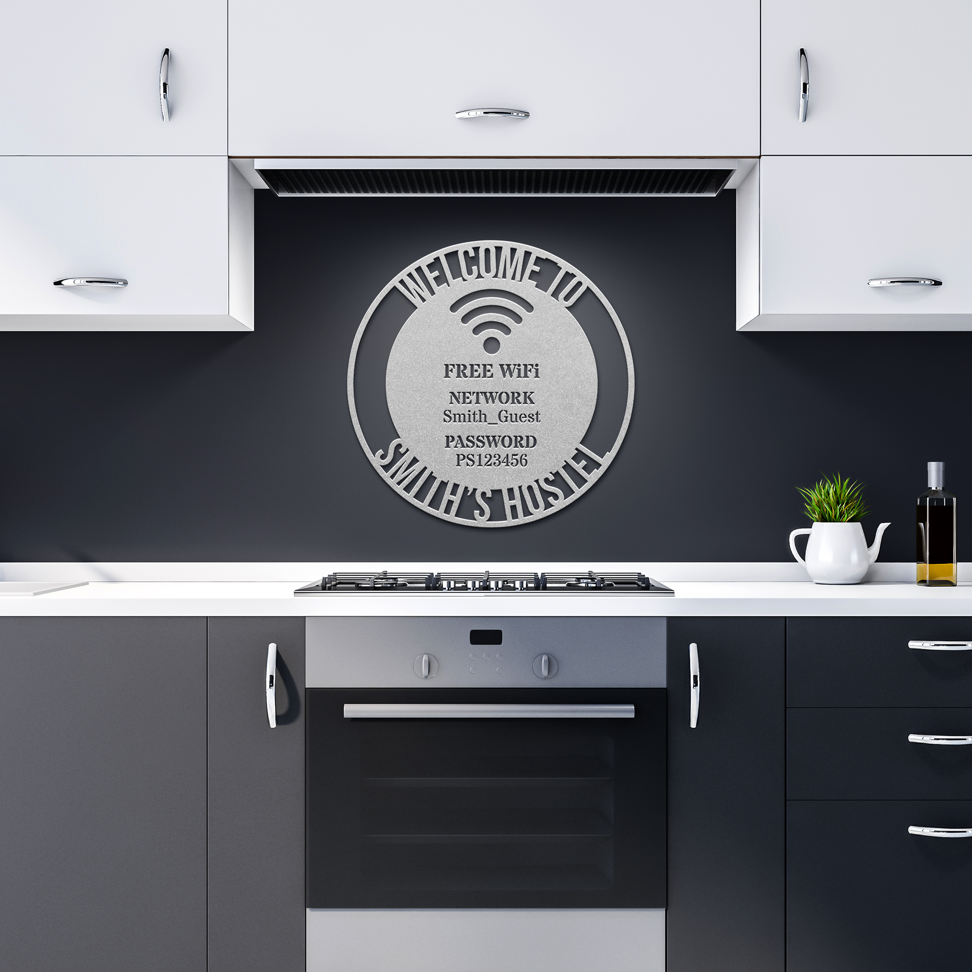 Wifi_Metal_Sign_Silver_Dark_Kitchen_Mockup.png