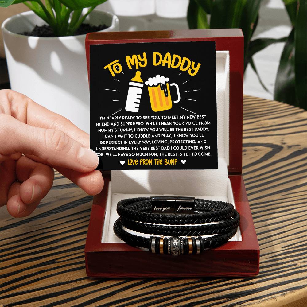 To Dad, To See You Love You Forever Bracelet