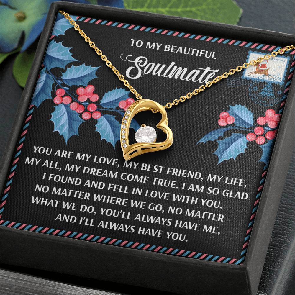 Soulmate-Fell In Love - Forever Love Necklace