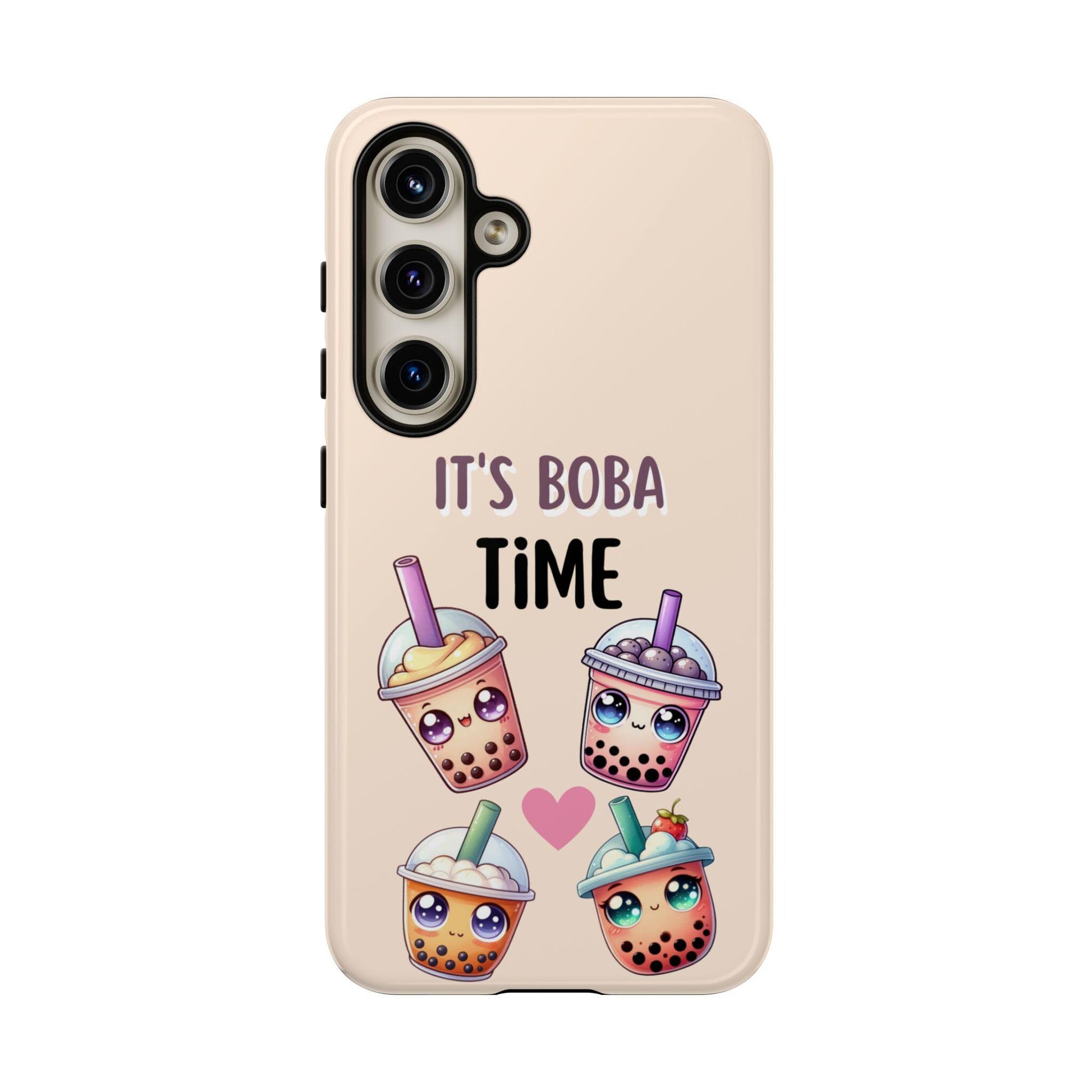 Kawaii Boba Phone Case, Cute Bubble Tea Cover for iPhone 16 Pro Max 15 Golden Value SG Kawaii Boba Phone Case, Cute Bubble Tea Cover for iPhone 16 Pro Max 15 Golden Value SG
