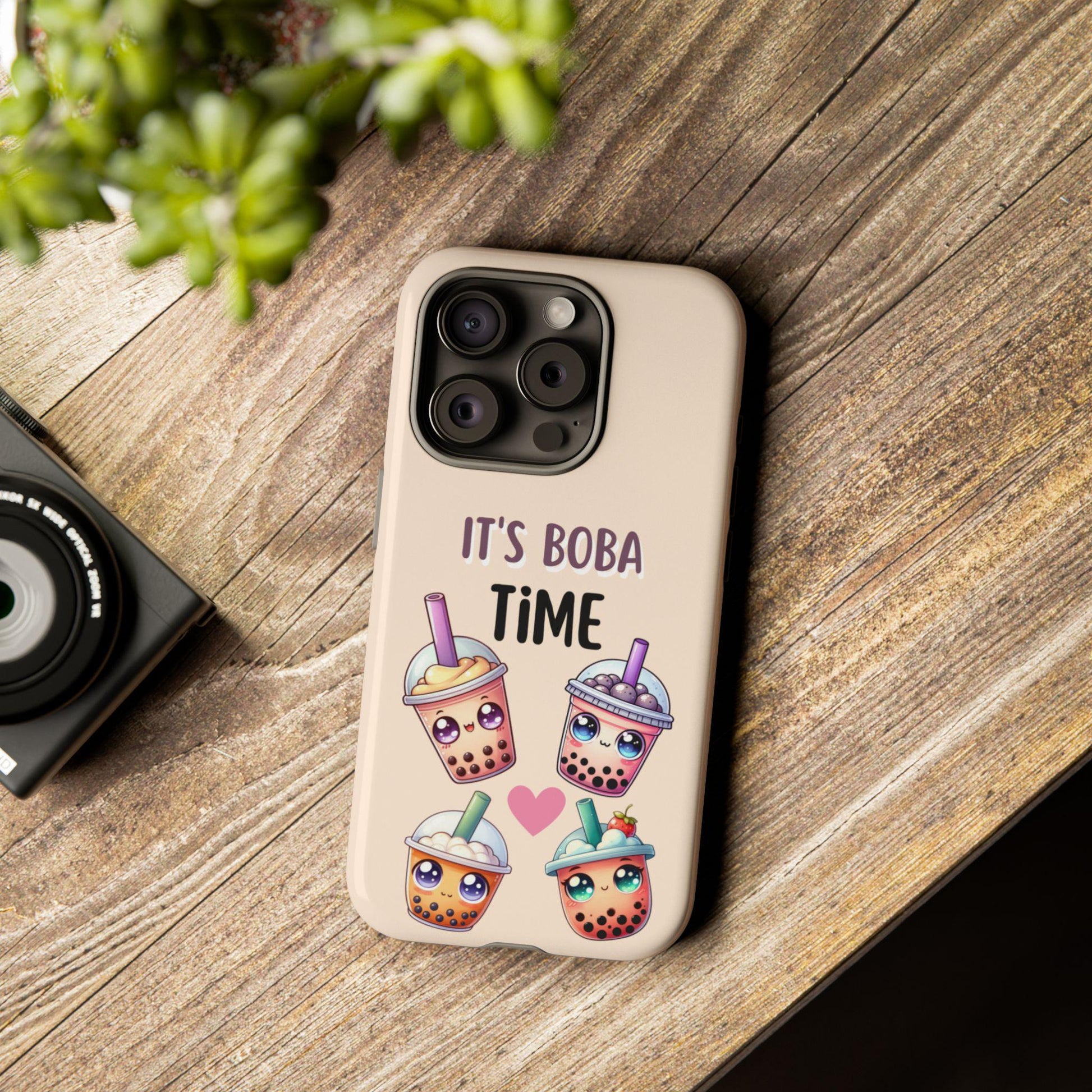 Kawaii Boba Phone Case, Cute Bubble Tea Cover for iPhone 16 Pro Max 15 – Golden Value SG Kawaii Boba Phone Case, Cute Bubble Tea Cover for iPhone 16 Pro Max 15 – Golden Value SG