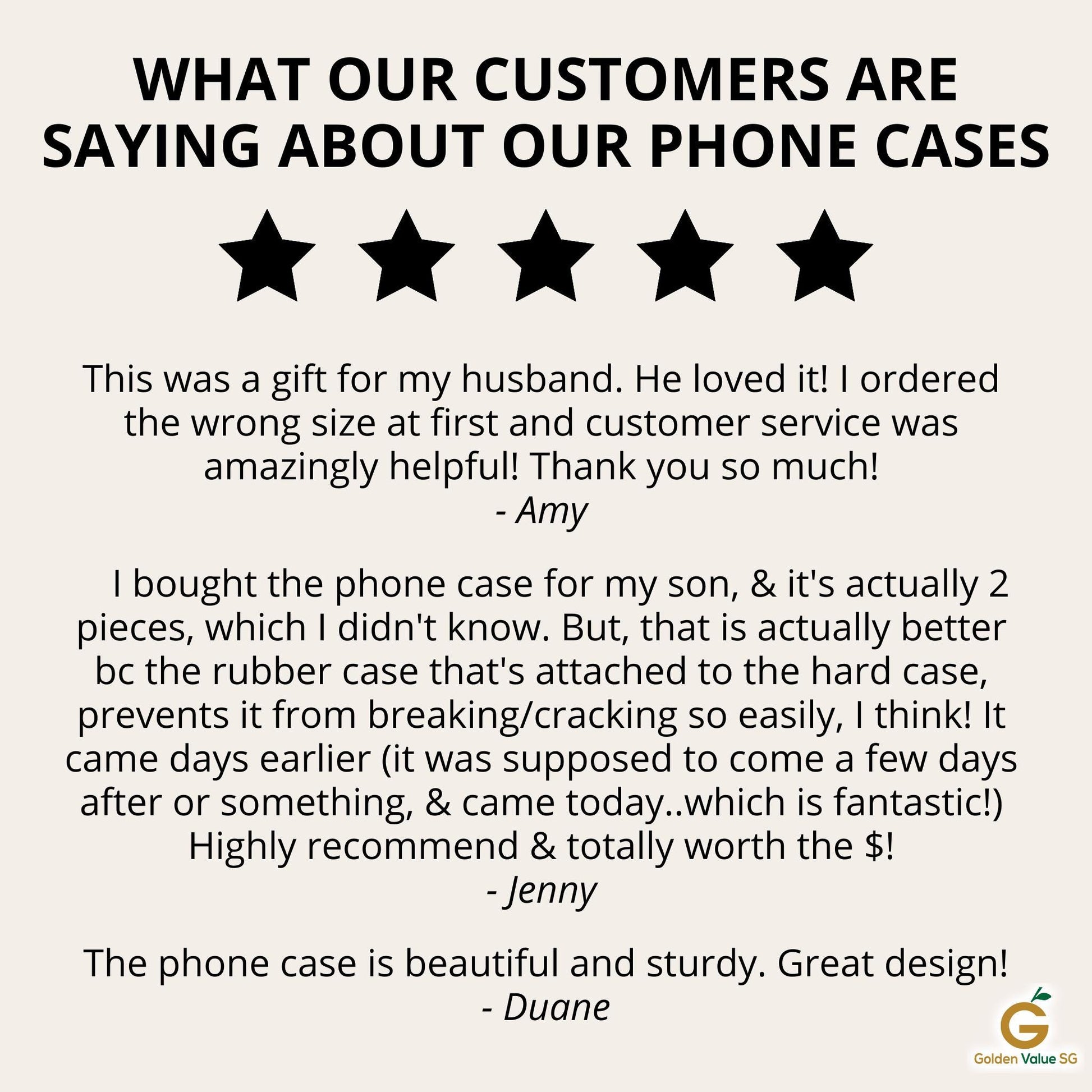 The Aurora Inspired Design Stained Glass Phone Case receives rave reviews for its quality, customer service, and design. Star ratings highlight exceptional satisfaction with this unique creation for iPhone 15/14/13/12 Pro, Samsung, and Pixel users.