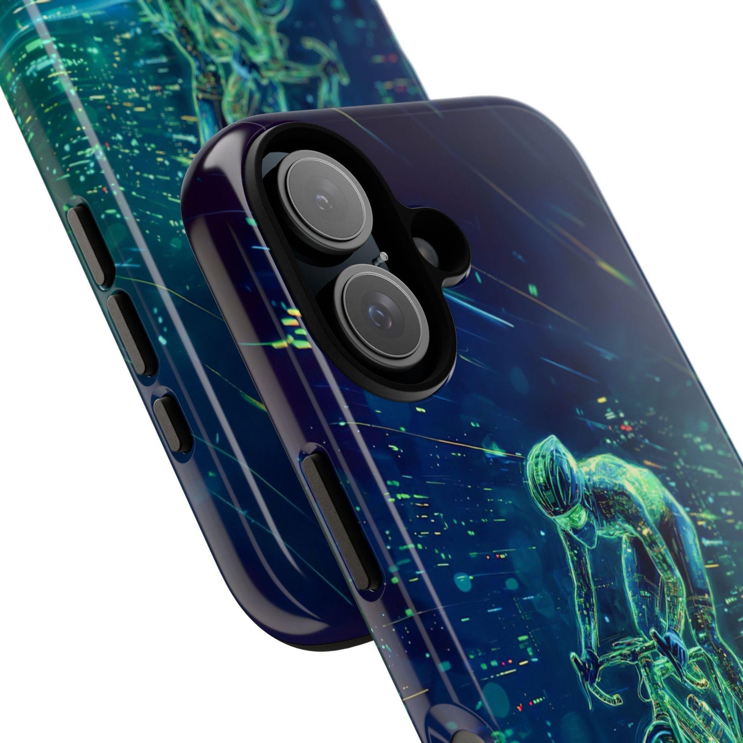 Cycling Phone Case, Mobile Cover For iPhone 16 15 14 13 Pro Max Plus, Samsung, Pixel, Cyclist Birthday Gift For Bike Lover Husband, Dad, Boy