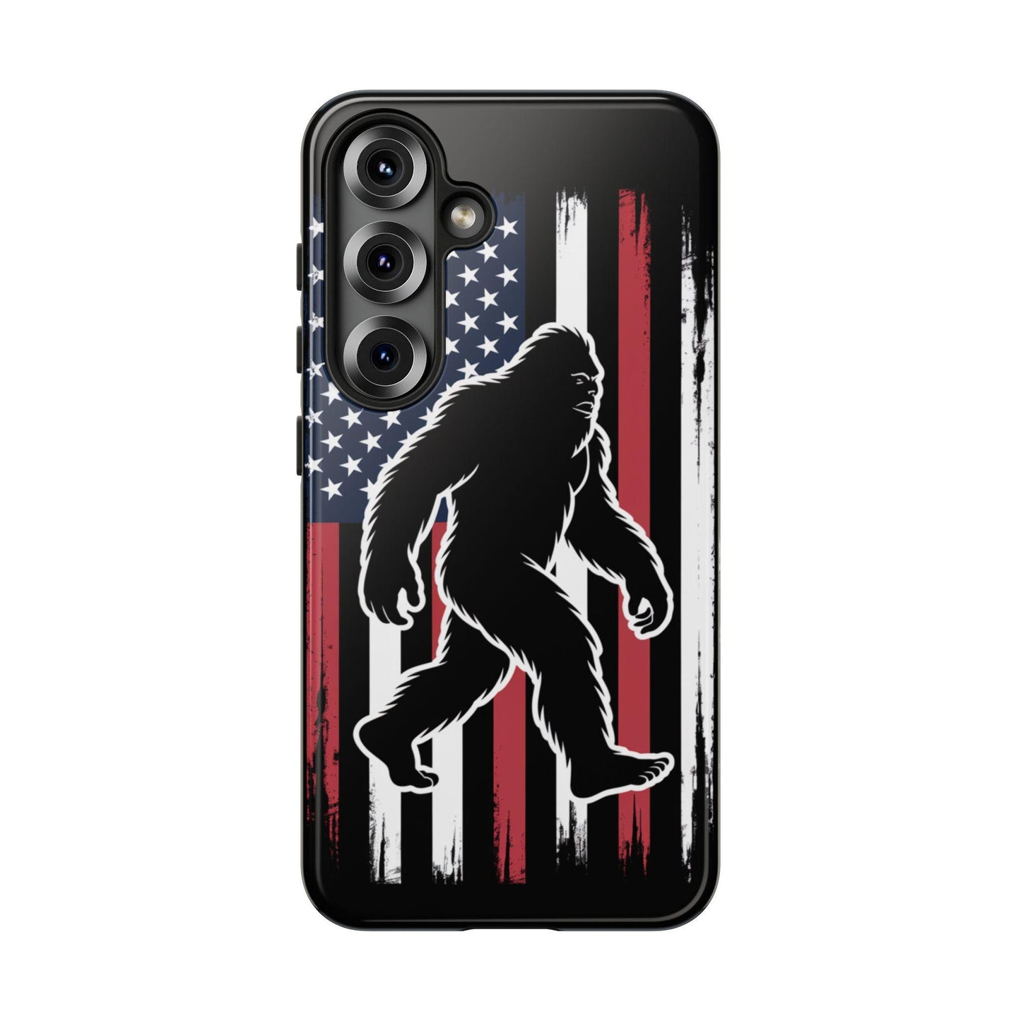 Bigfoot Silhouette Phone Case, Sasquatch Cover For iPhone 16 15 14 Pro Max 13 12 11 XS 8 Samsung Galaxy S25 S24 S23 S22 Pixel, Big foot Gift