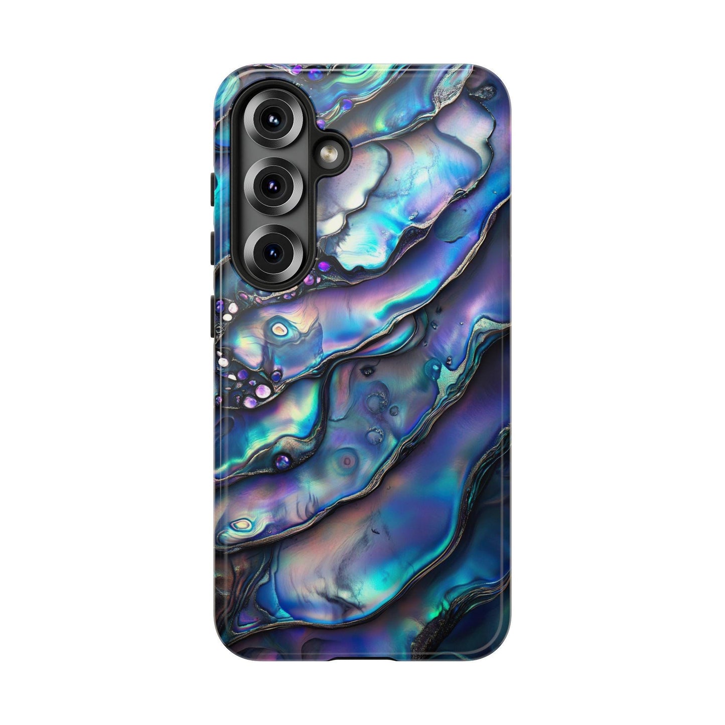 Unique Abalone Shell Phone Case for iPhone Pro Max Plus, Samsung Galaxy, Google Pixel Phones