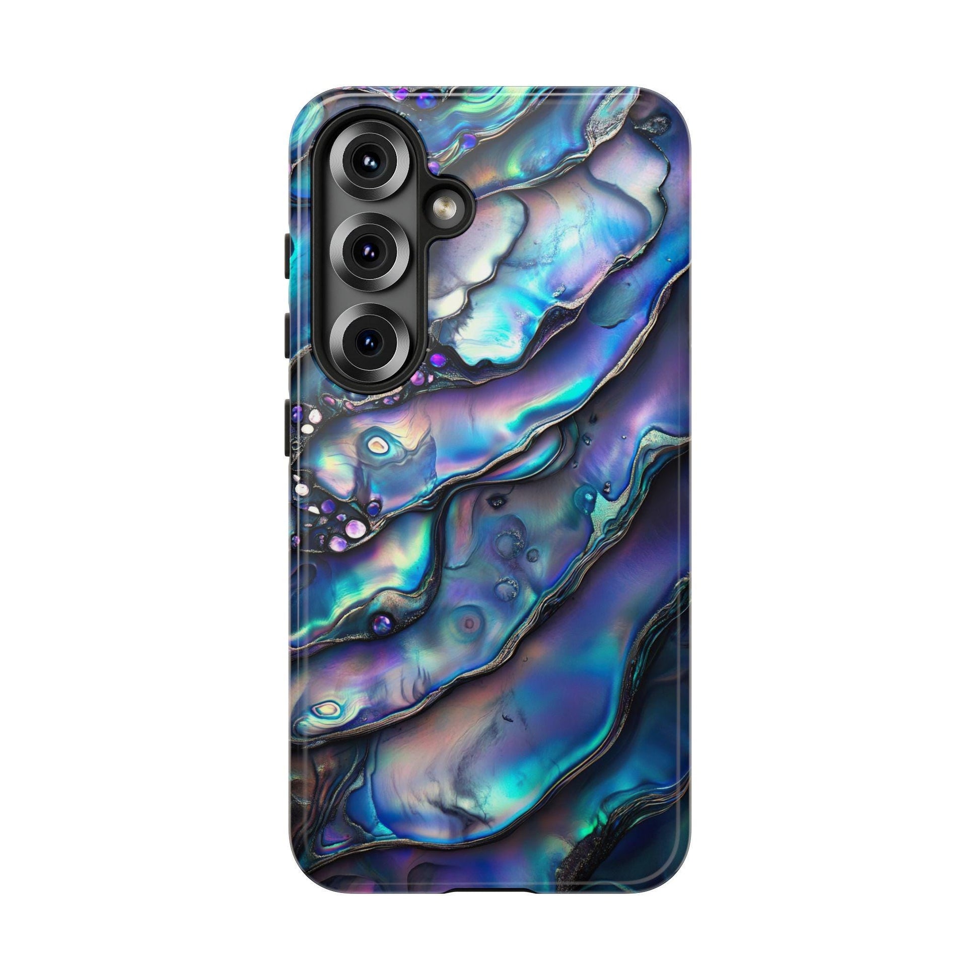 Unique Abalone Shell Phone Case for iPhone Pro Max Plus, Samsung Galaxy, Google Pixel Phones
