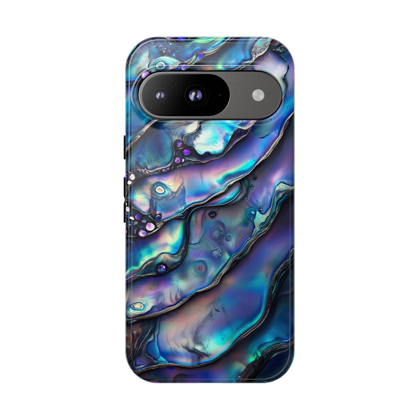 Unique Abalone Shell Phone Case for iPhone Pro Max Plus, Samsung Galaxy, Google Pixel Phones
