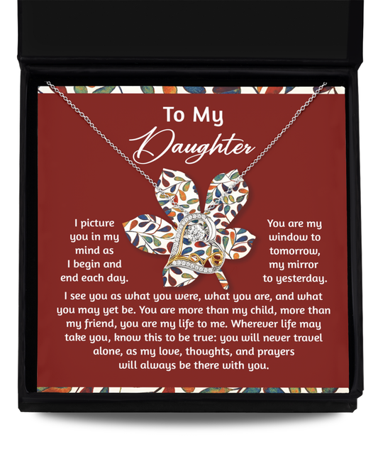 Daughter-To Be True - Love Dancing Necklace