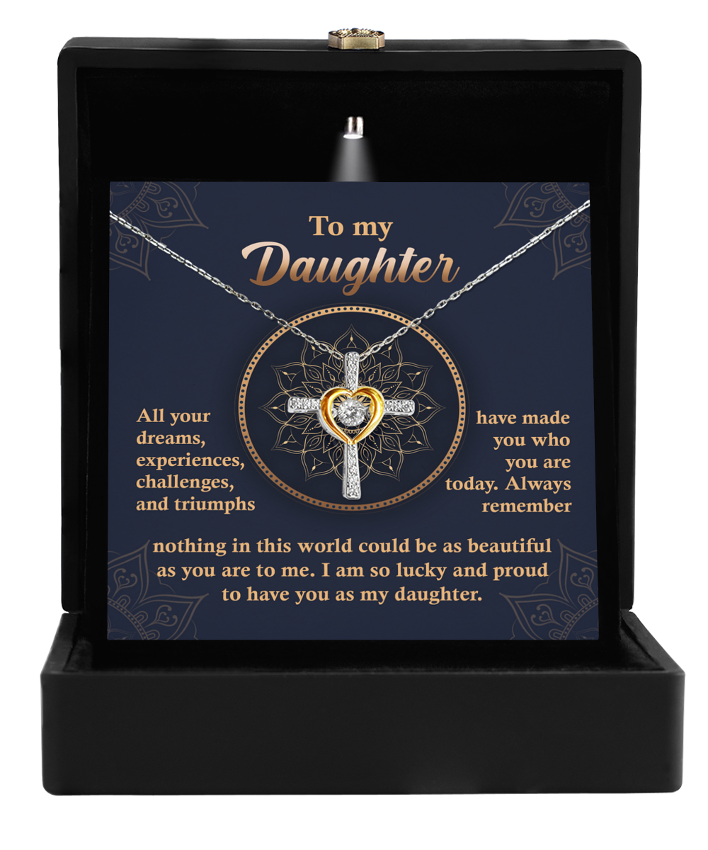 Daughter-All Your Dreams - Cross Dancing Necklace