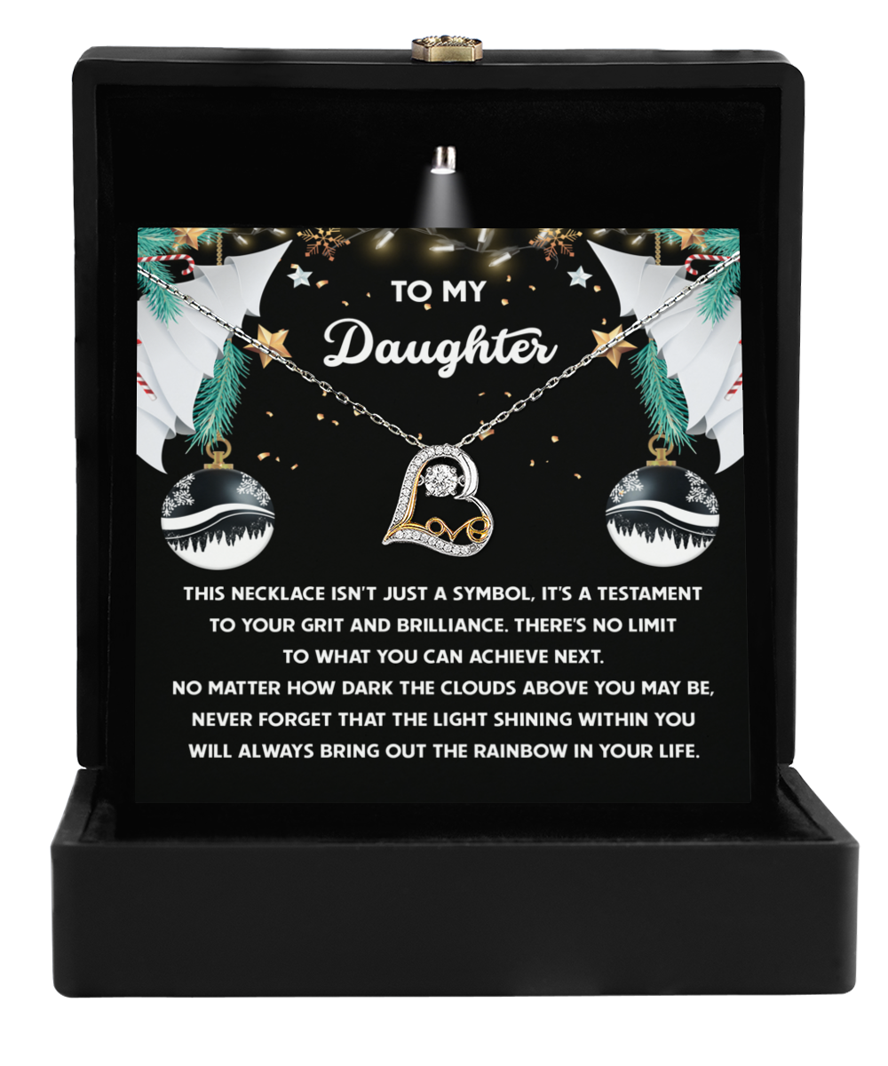 Daughter-The Rainbow - Love Dancing Necklace