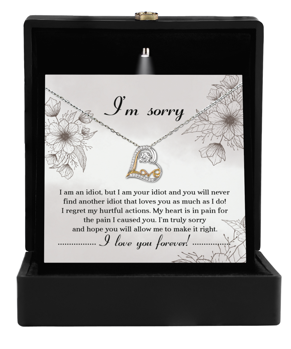 Sorry-For The Pain - Love Dancing Necklace