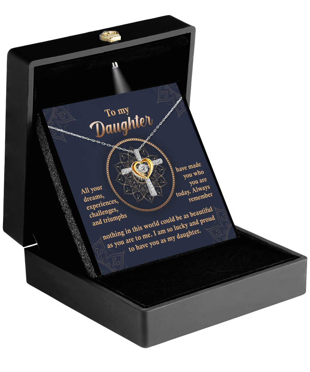 Daughter-All Your Dreams - Cross Dancing Necklace