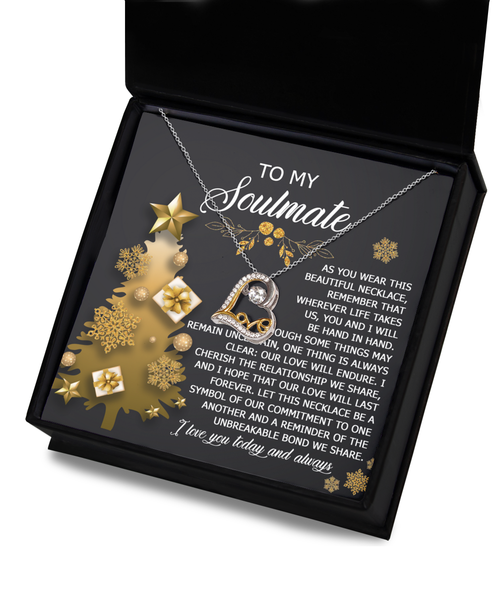 Soulmate-Be A Symbol - Love Dancing Necklace