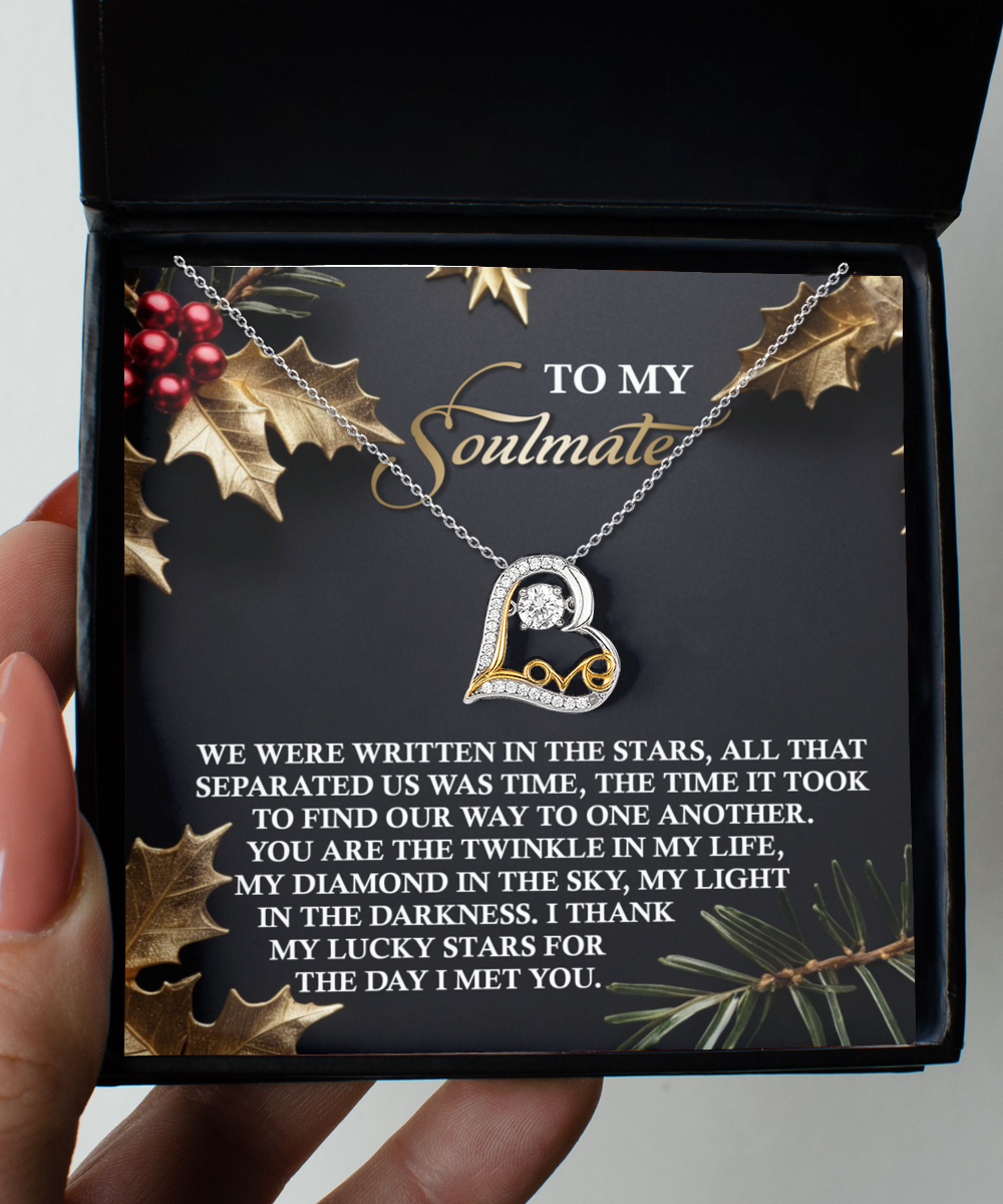 Soulmate-In The Stars - Love Dancing Necklace