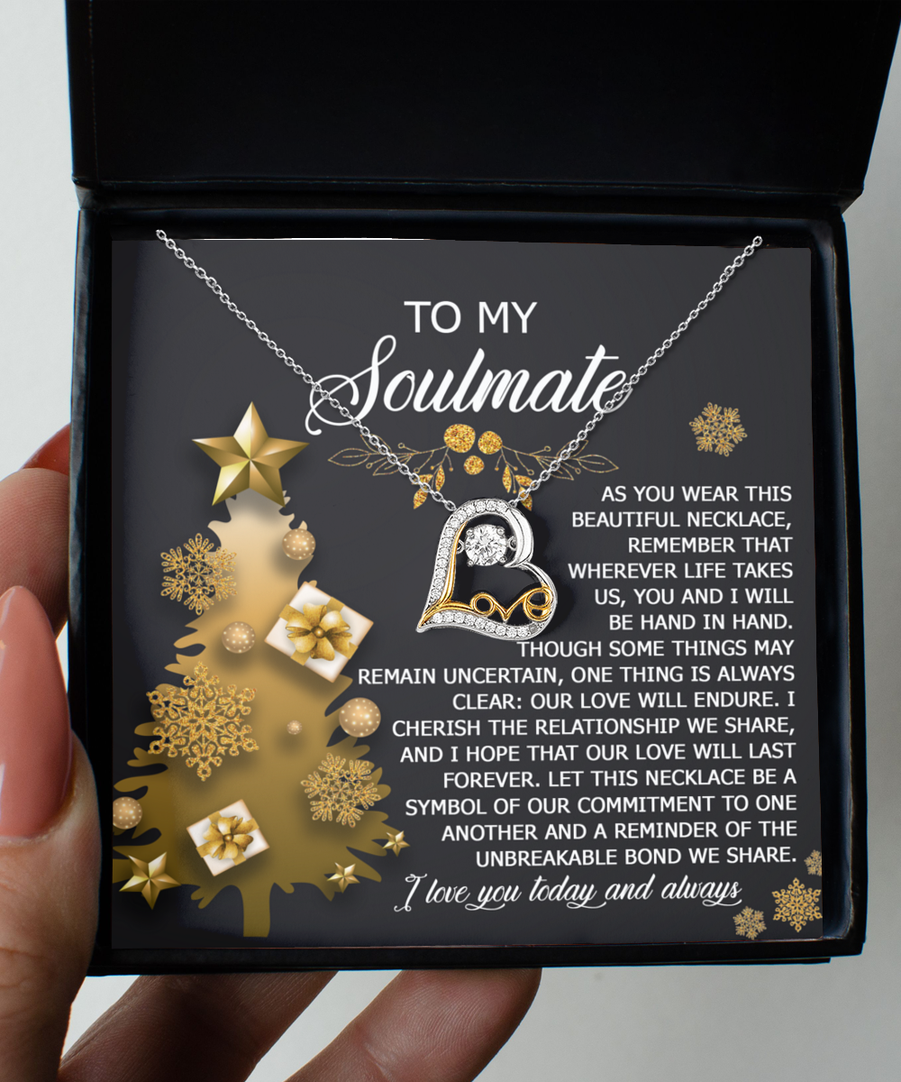 Soulmate-Be A Symbol - Love Dancing Necklace