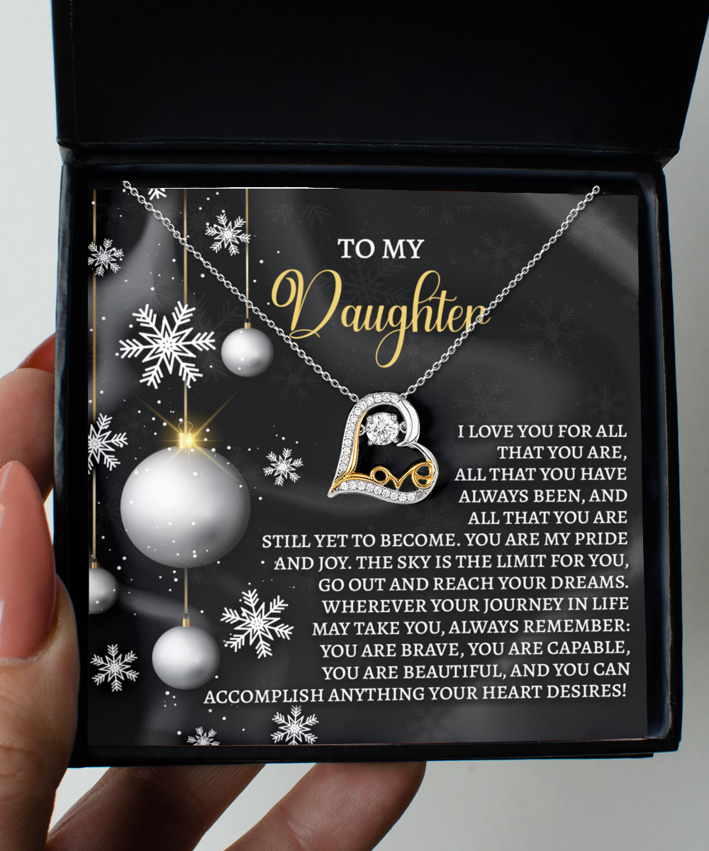 Daughter-Pride And Joy - Love Dancing Necklace