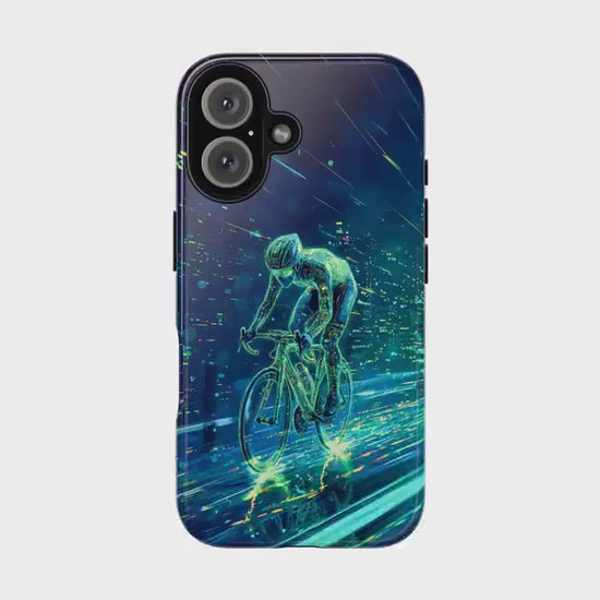 Cycling Phone Case, Mobile Cover For iPhone 16 15 14 13 Pro Max Plus, Samsung, Pixel, Cyclist Birthday Gift For Bike Lover Husband, Dad, Boy
