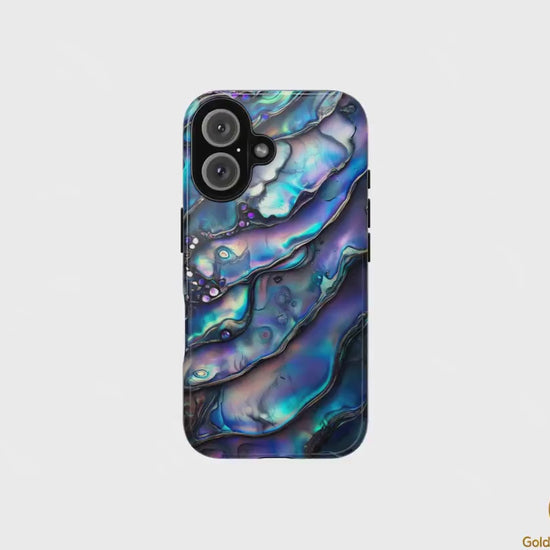 Unique Abalone Shell Phone Case for iPhone Pro Max Plus, Samsung Galaxy, Google Pixel Phones