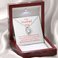 A ShineOn Fulfillment You Are My Best Friend Forever Love Necklace for Wife in a box with a message on it.