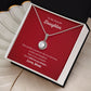 A ShineOn Fulfillment gift box with an I Will Love You Always Eternal Hope Necklace for daughters.
