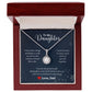A ShineOn Fulfillment gift box with the I Love You Forever And Always Eternal Hope Necklace - Gift for Daughter from Dad.