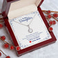 A ShineOn Fulfillment gift box with an I Will Always Be With You Eternal Hope Necklace- Gift for Daughter from Mom.