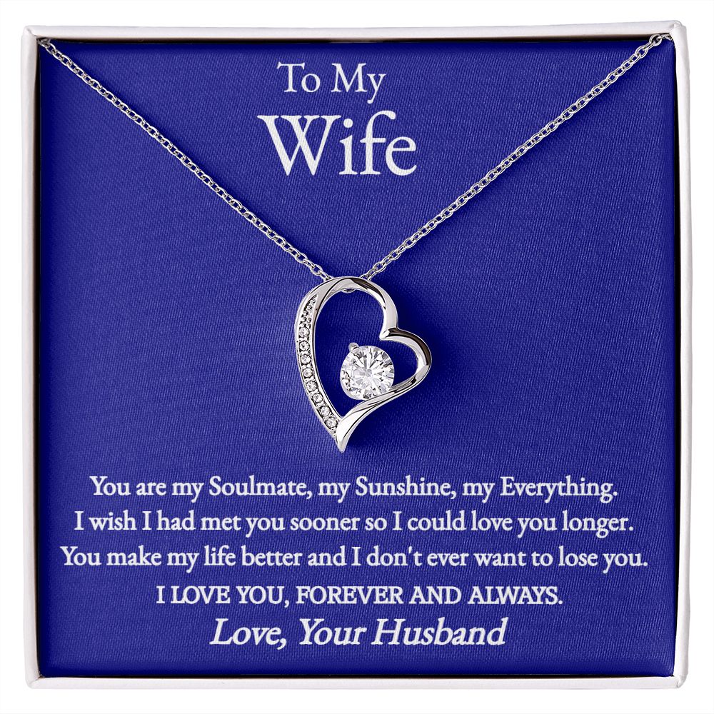 A You Are My Soulmate Forever Love Necklace - To Wife from Husband by ShineOn Fulfillment.