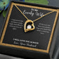 To my lovely wife, I present the I Love You Forever Love Necklace - Gift for Wife from Husband by ShineOn Fulfillment.