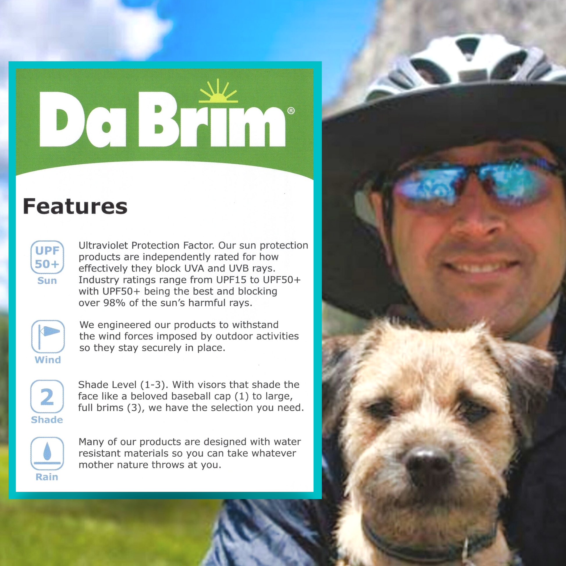 Da Brim Features Icons Explained.