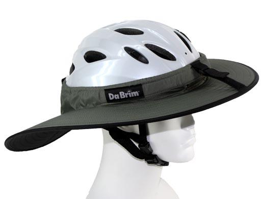 Da Brim Cycling Classic right side on a model head.